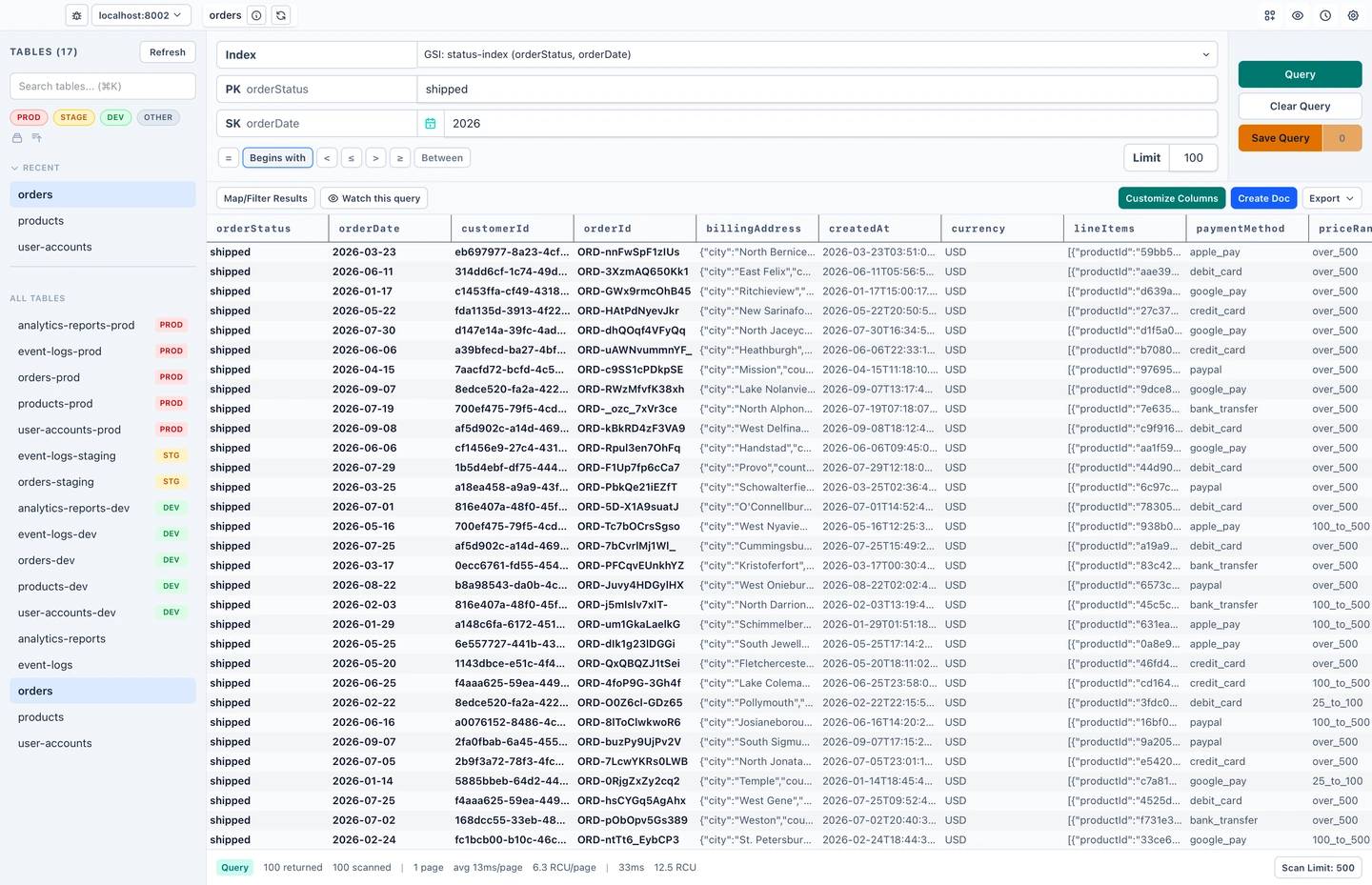 DynaFlow in light theme